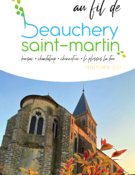 Page de garde - Au fil de Beauchery - Printemps 2021
